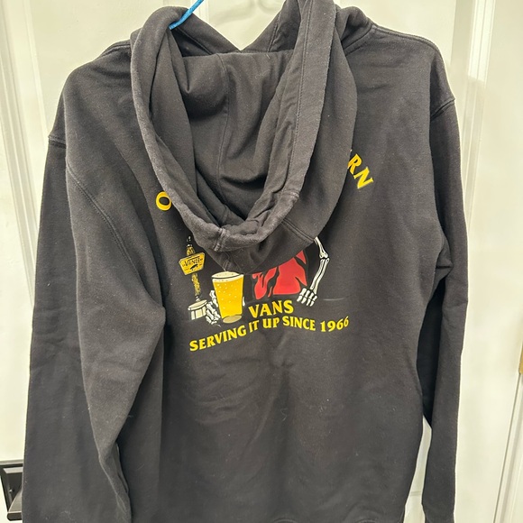 Vans skeleton beer black hoodie - Picture 3 of 4
